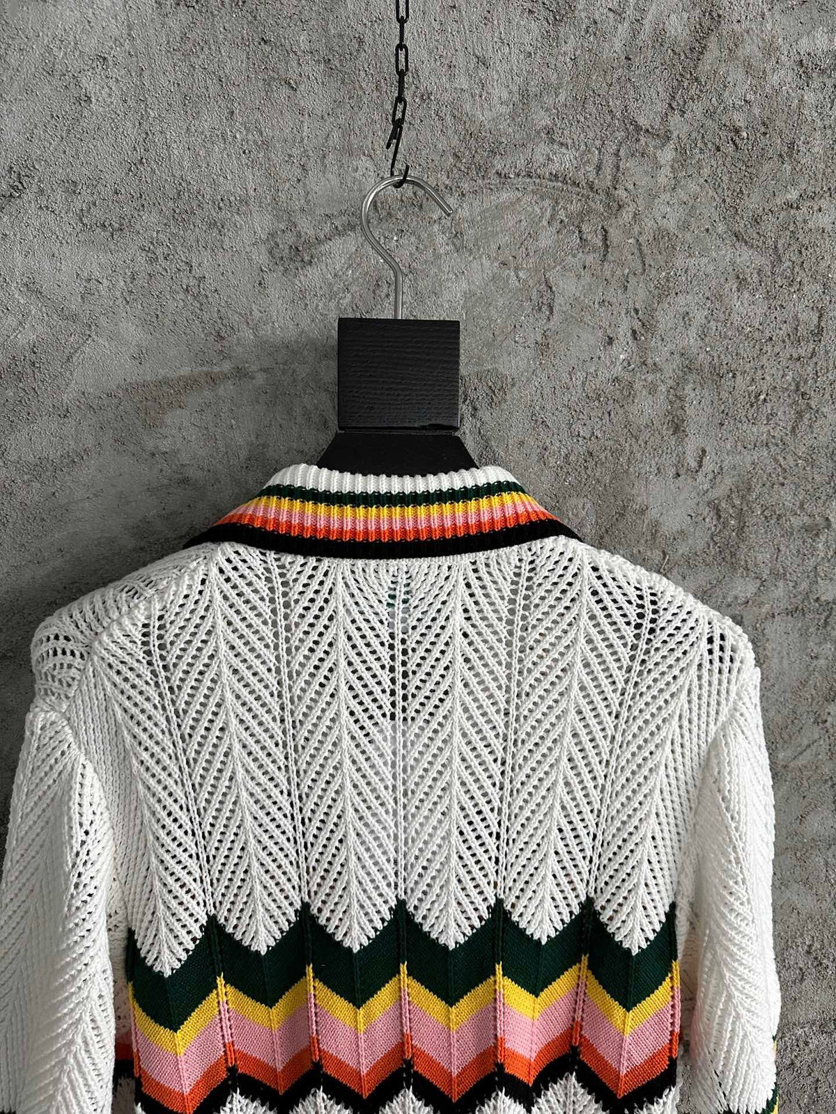 Chevron Knit Shirt - Men's