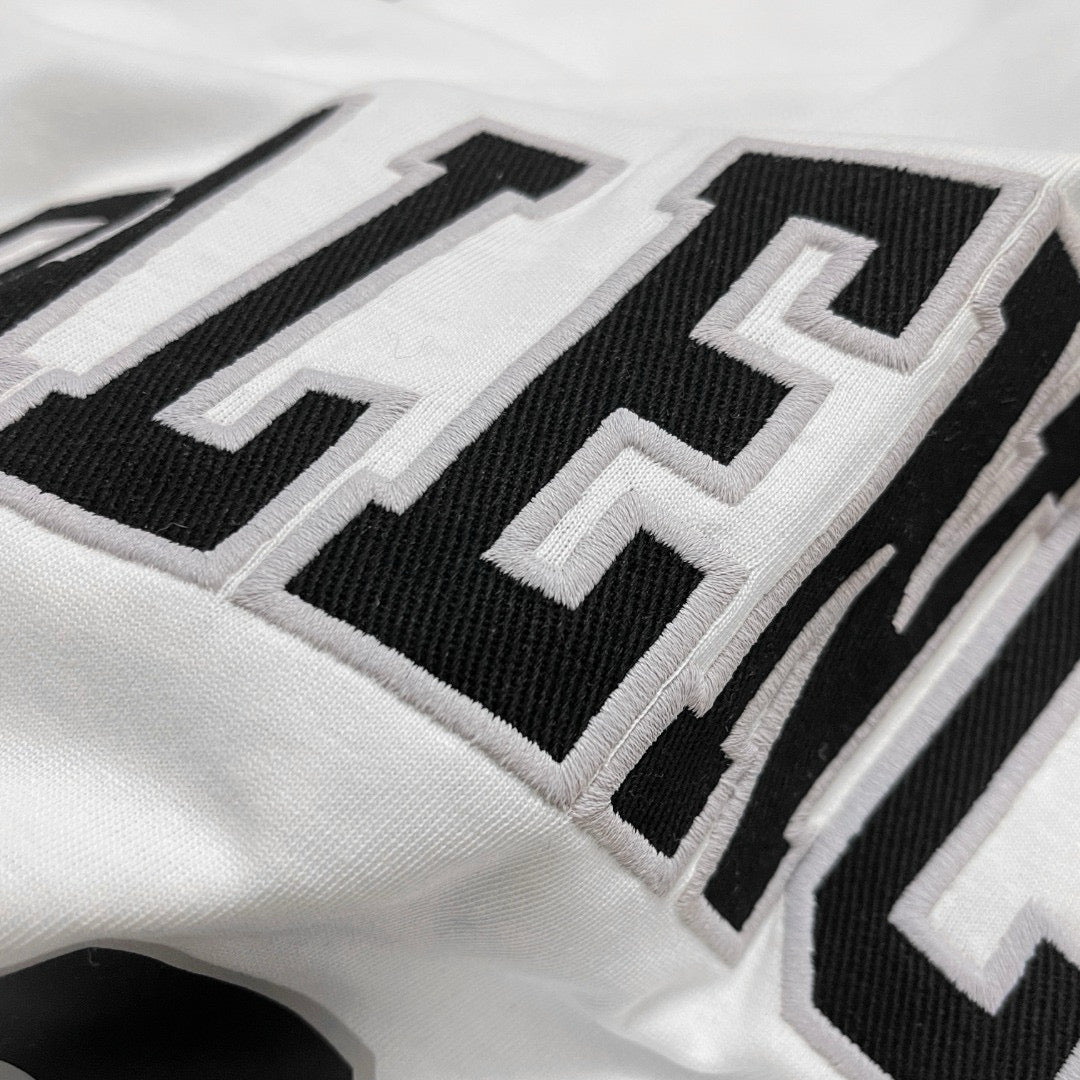 Black Jersey Numeral Short-Sleeve - Men's