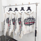 White Hoodie - Men's