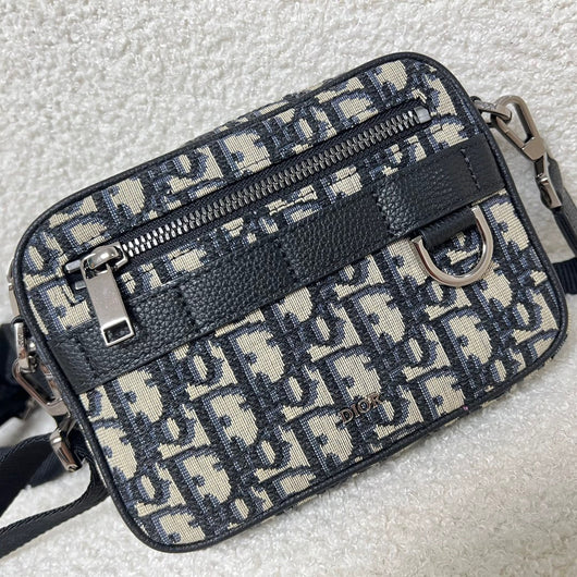 Black and Grey Crossbody Bag