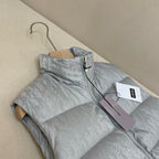 Blue Nylon Quilted Gilet - Men's