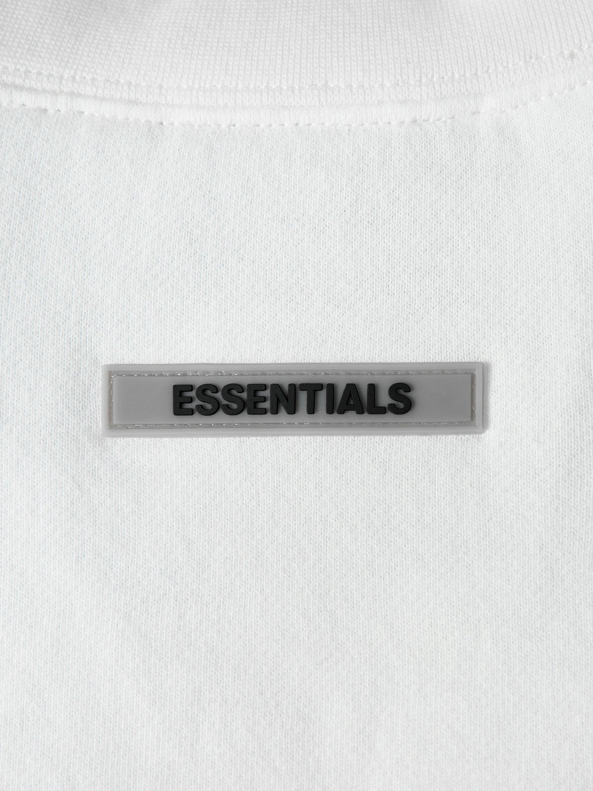 Essentials White Logo Sweatshirt - Men's