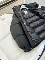Black Puffer Jacket - Men's
