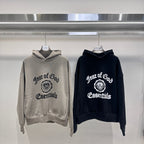 Dark fog Black and Grey Hoodie - Men's