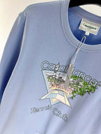Blue Cotton Club Graphic Crewneck - Men's
