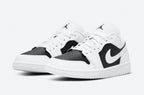 Air Jordan 1 Low Panda – a Jumpman on the tongue and a Jordan Wings on the heel complete the look.The Jumpman – LUX VERSE Luxury Designer Fashion Outlet