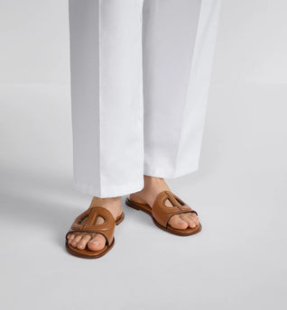D-Club Slide Padded calfskin