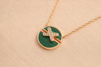 Jeux De Rose Gold Diamond Necklace – LUX VERSE Luxury Designer Fashion Outlet
