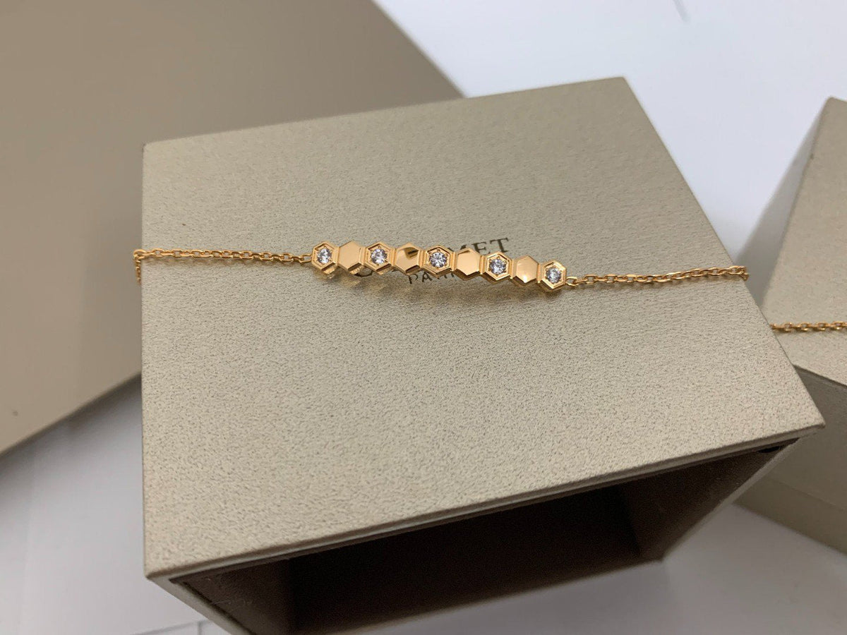 Bee Love Bracelet Diamond – LUX VERSE Luxury Designer Fashion Outlet
