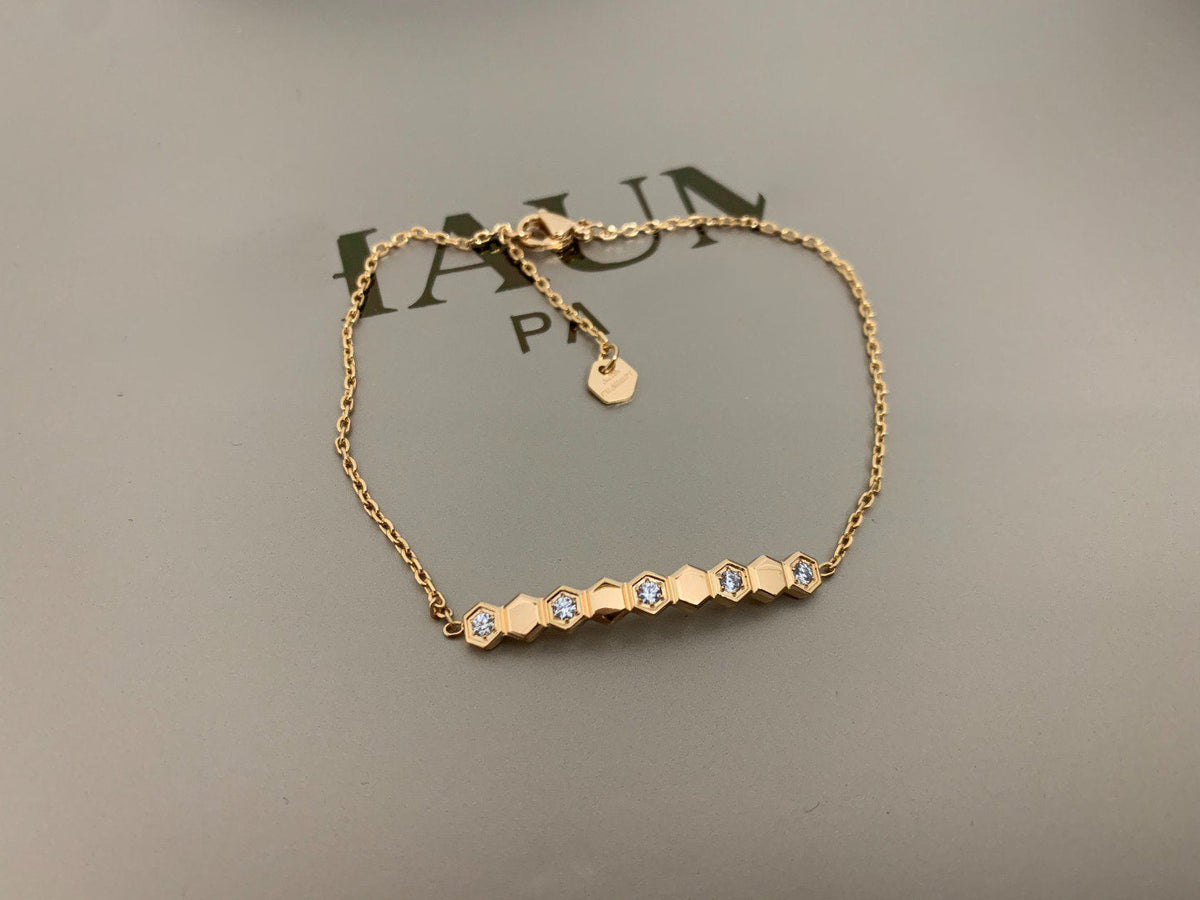 Bee Love Bracelet Diamond – LUX VERSE Luxury Designer Fashion Outlet