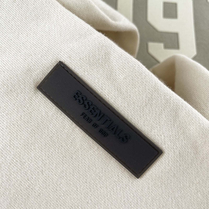 Navy Cotton Numeral Print Pullover - Men's
