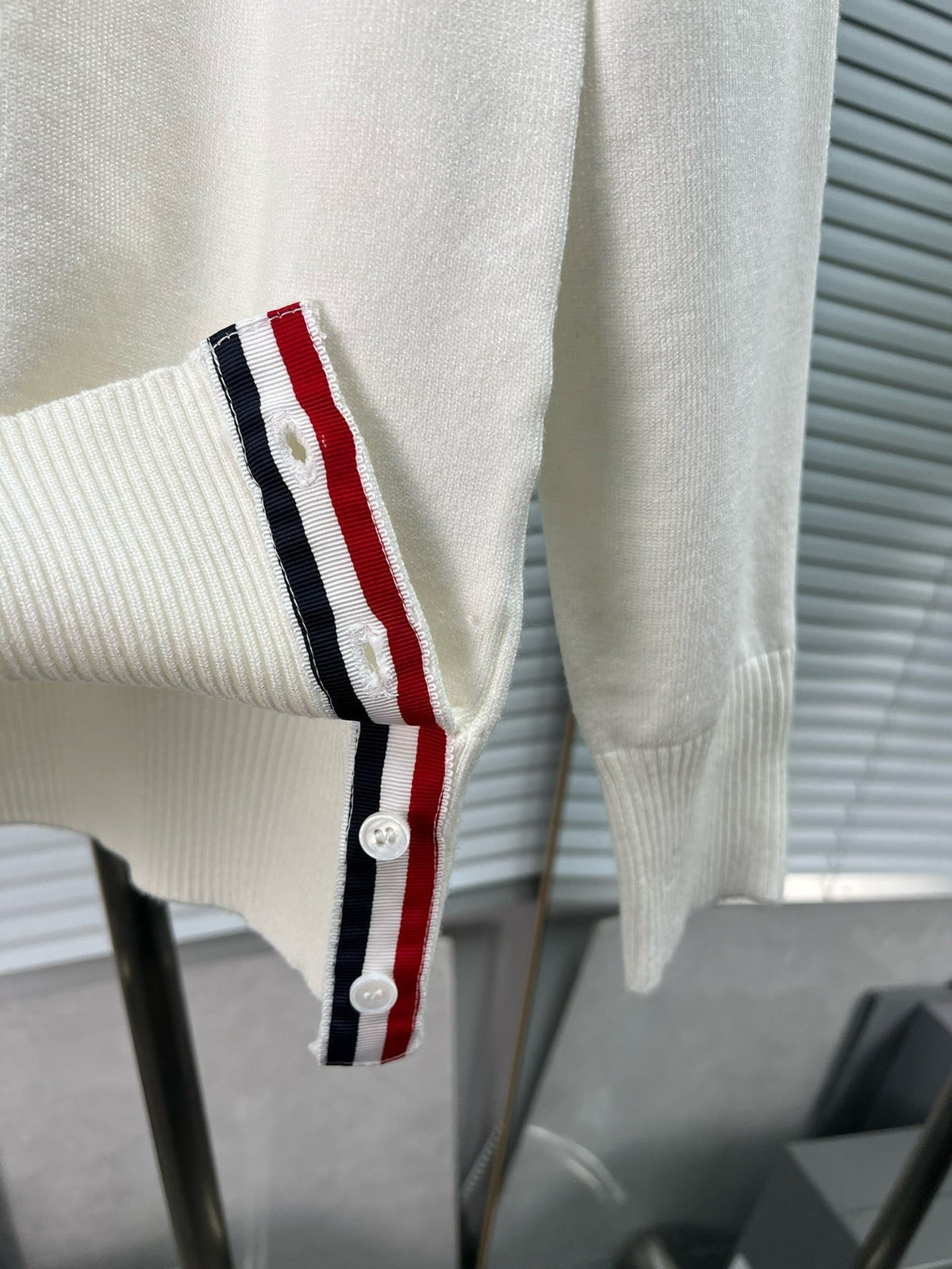 RWB Crewneck Cream Sweater - Men's
