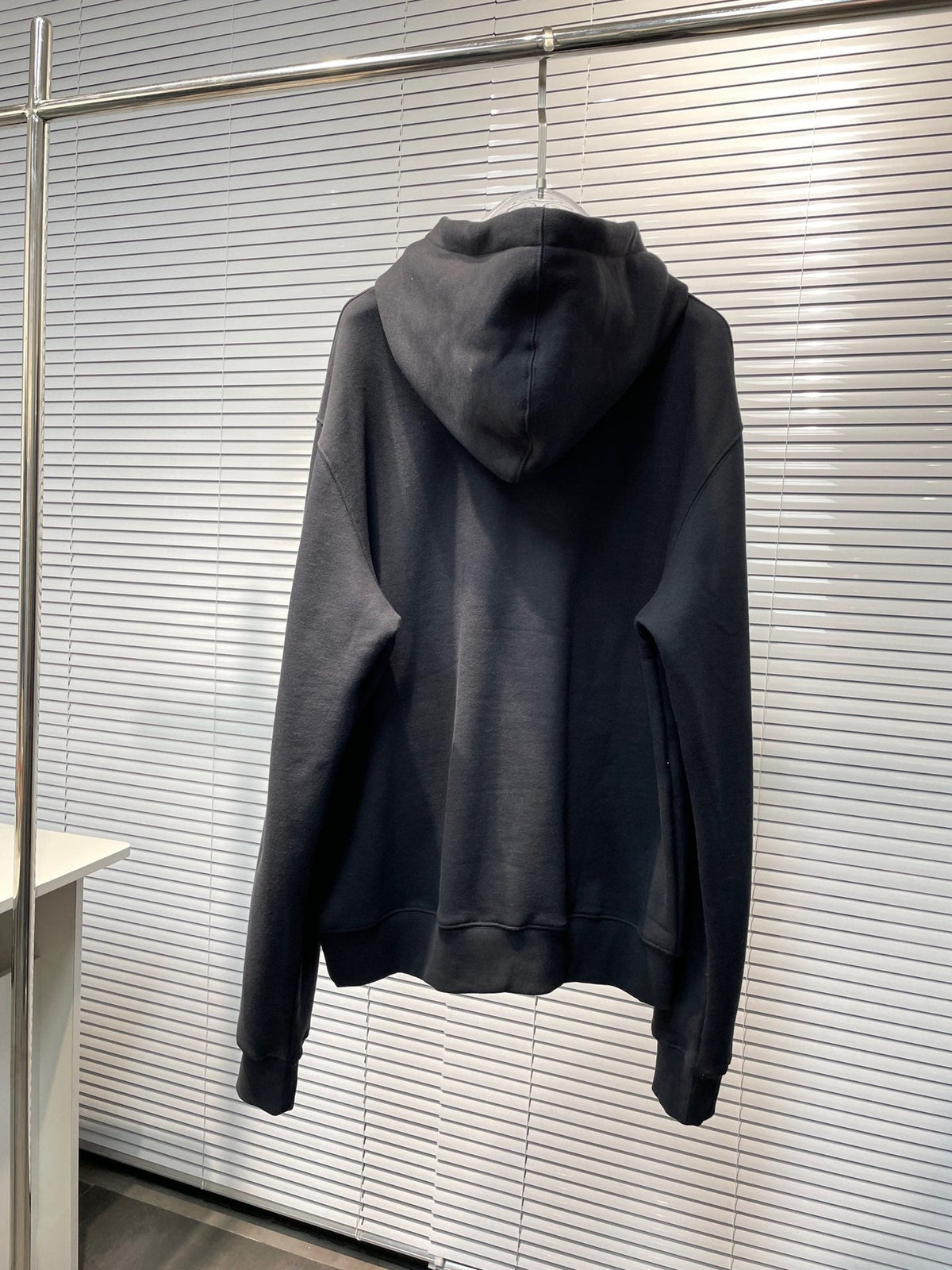 Navy Cotton Plain Pullover - Men's