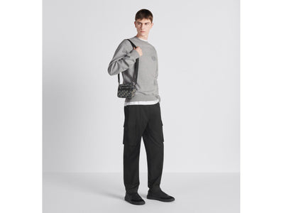 Black and Grey Crossbody Bag