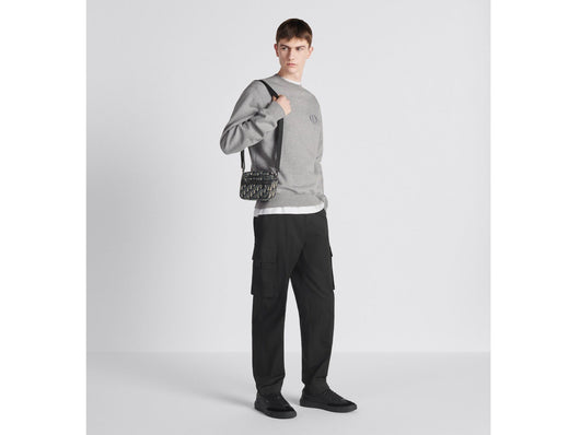 Black and Grey Crossbody Bag