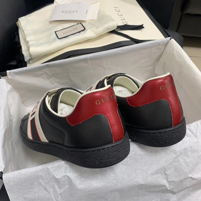 Ace Black Band Sneakers - Men's