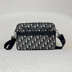 Black and Grey Crossbody Bag