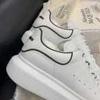 Oversized Black Outline Sneakers