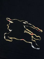 Black Cotton Plain Drawstring - Men's
