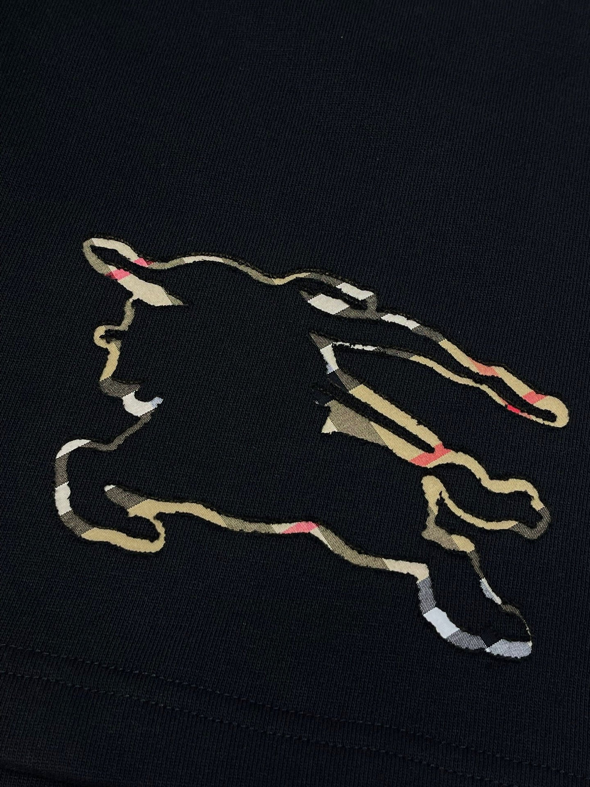 Black Cotton Plain Drawstring - Men's