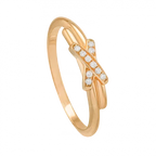 Jeux De Gold Diamond Ring – LUX VERSE Luxury Designer Fashion Outlet