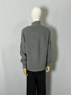 Navy Nylon Knit Sleeve Quilted - Men's