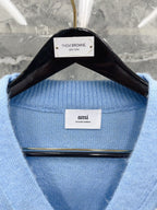 Light Blue and Pink Sweater - Men's