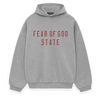 Black Cotton Gold Text Pullover - Men's