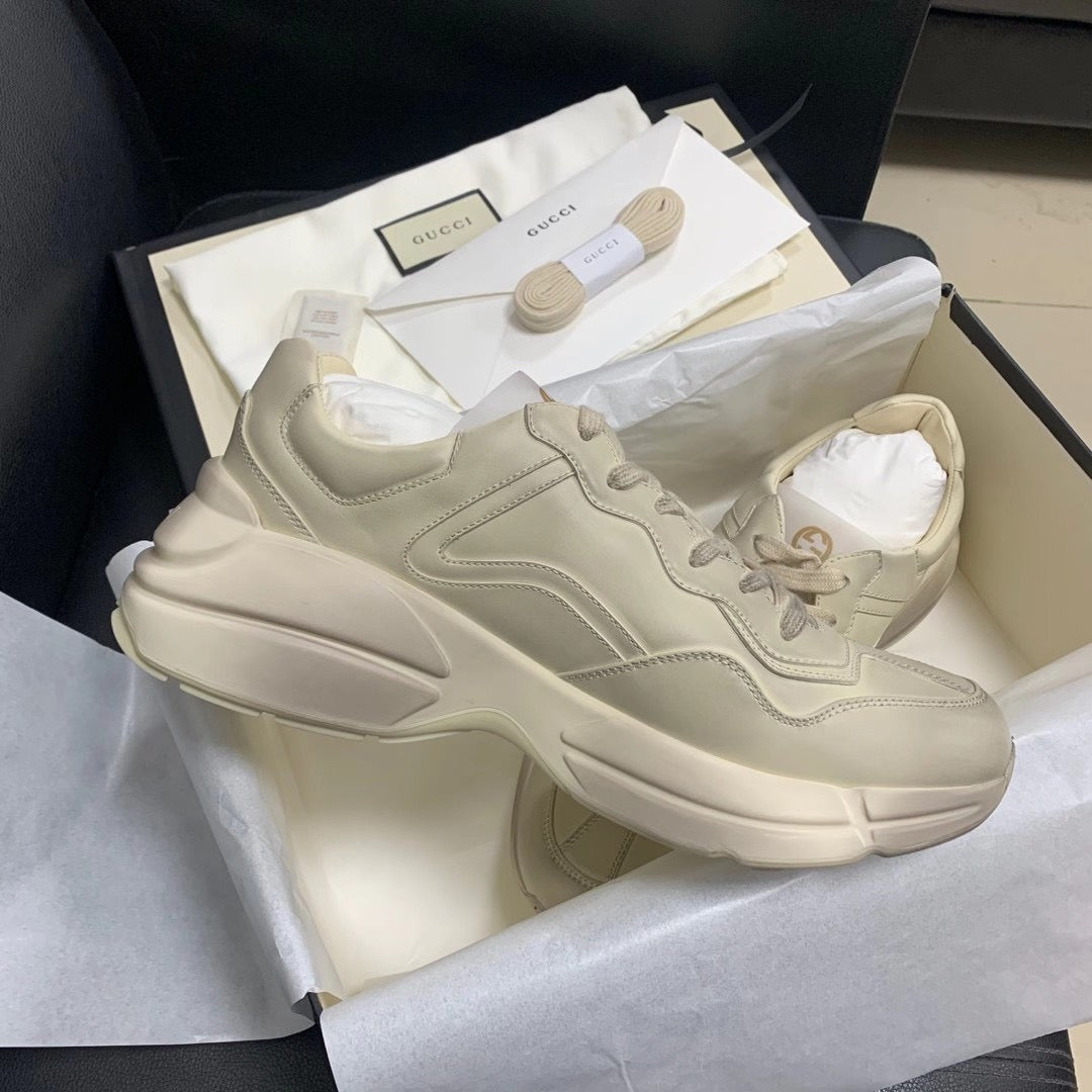 Rhyton Cream Sneakers