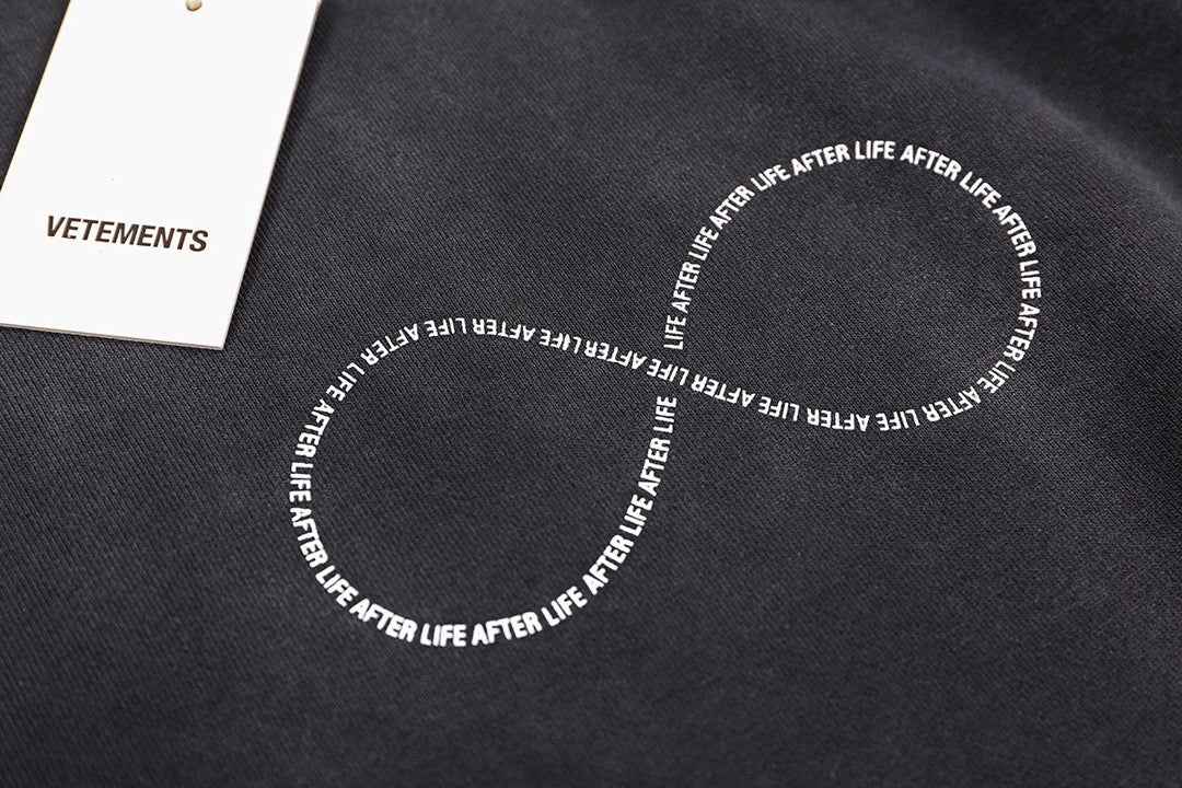 Washed Infinity Graphic Hoodie - Men's