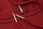 Grey Cotton Bar Stripe Pullover - Men's