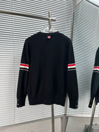 RWB Stripe Cardigan White - Men's