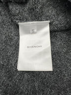 Grey Mohair Graphic Crewneck - Men's