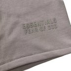 Brown Cotton Logo Drawstring - Men's