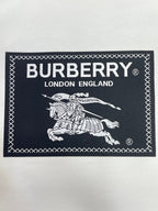 Navy Cotton Label Patch Crewneck - Men's