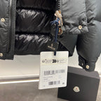 Black Puffer Jacket - Men's