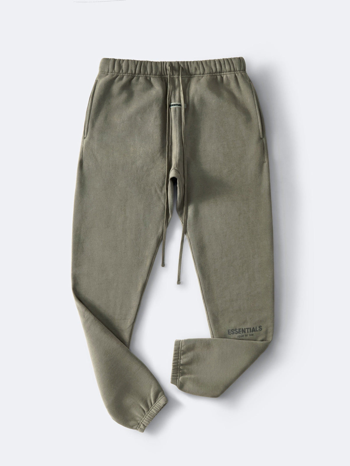Essentials Olive Sweat Trousers - Men's