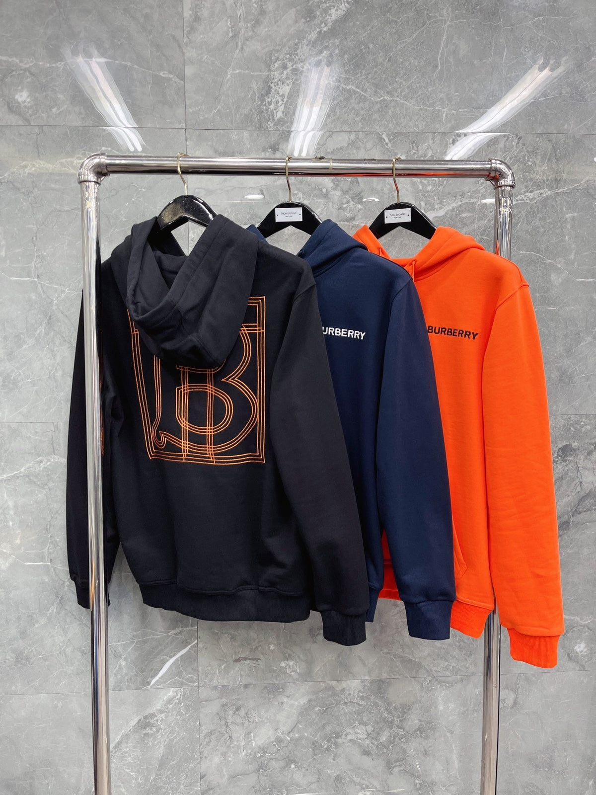 Black Cotton Plain Zip-Through - Men's