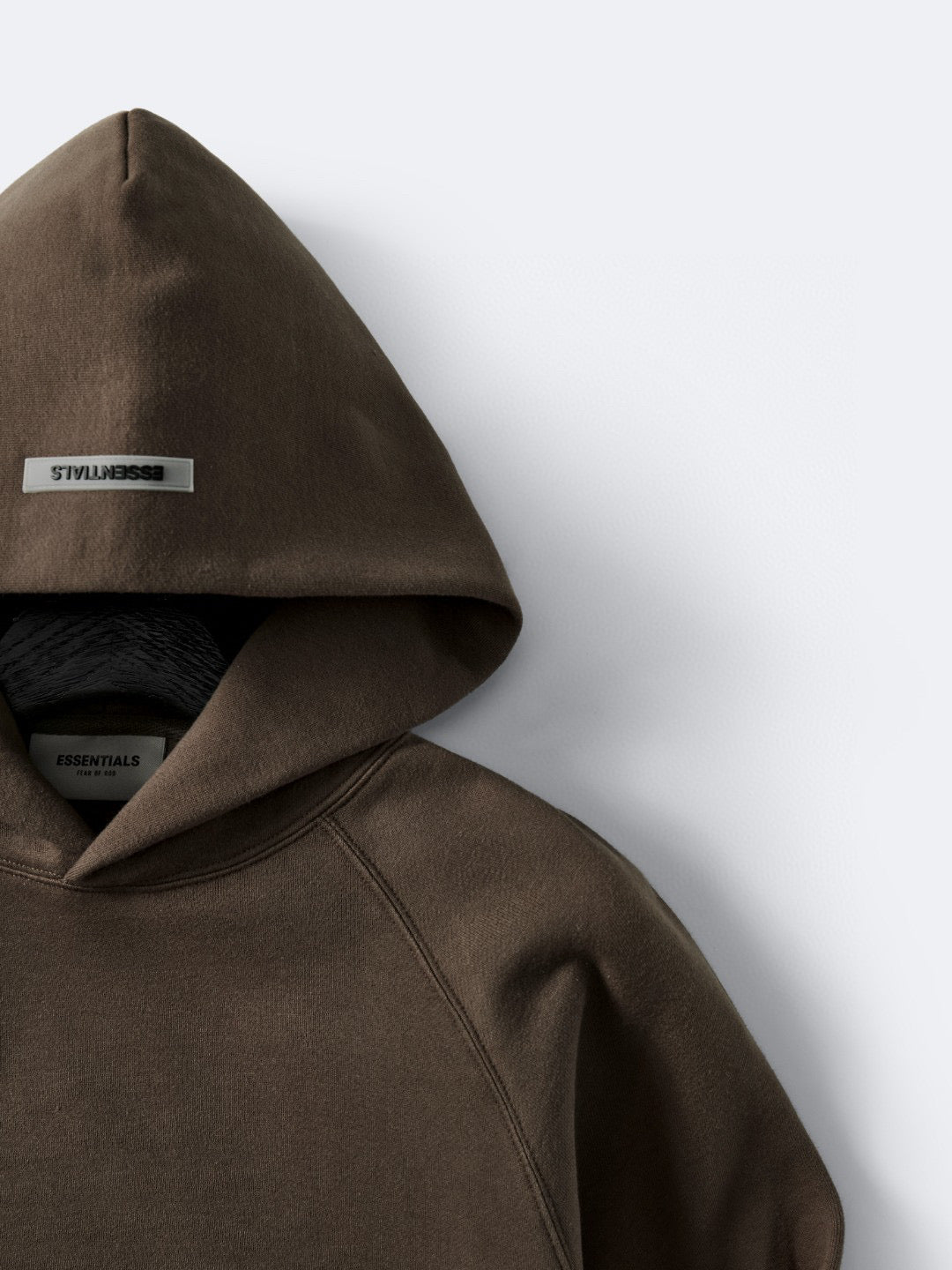 Brown Cotton Logo Pullover - Men's