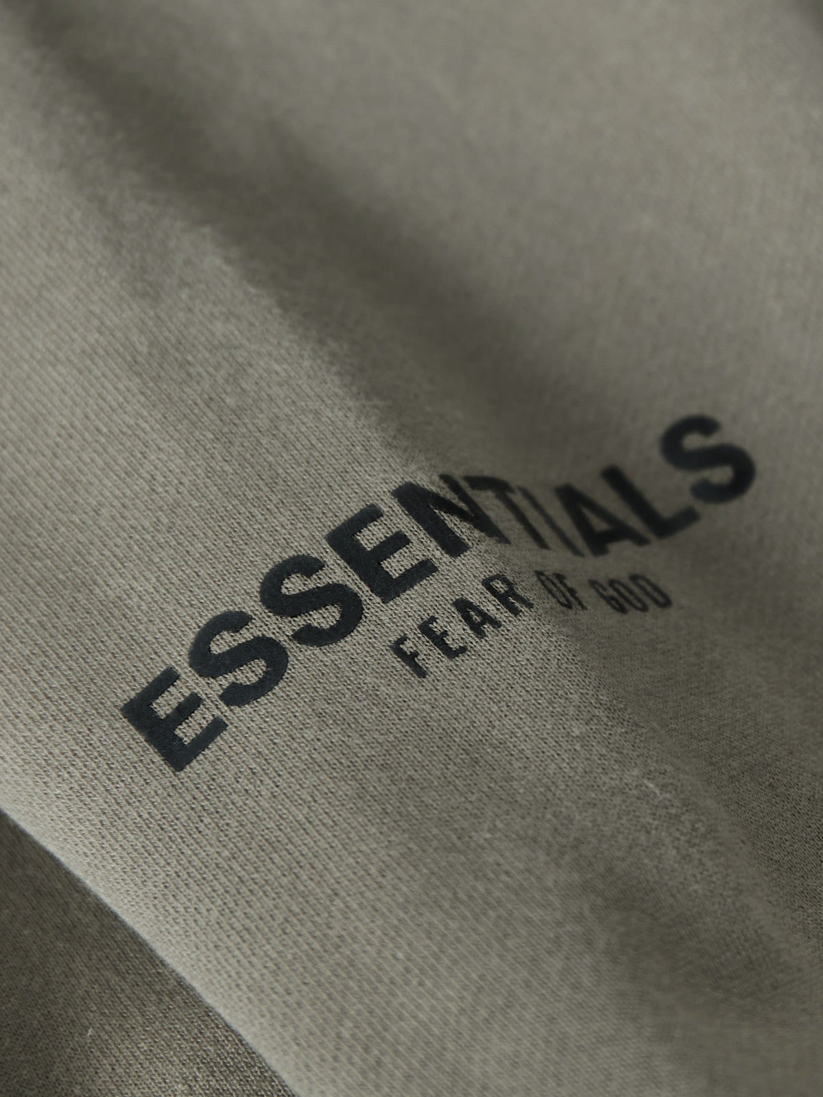 Essentials Olive Logo Sweatshirt - Men's
