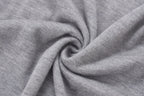 Grey Wool Four-Bar Crewneck - Men's