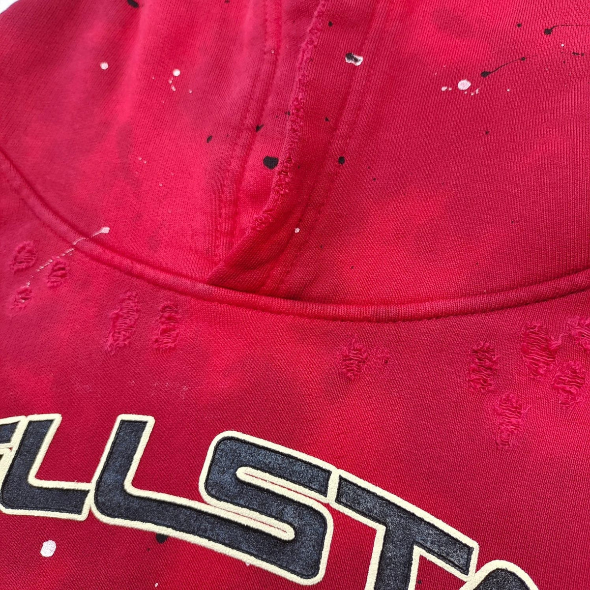 Dark Red Hoodie - Men's