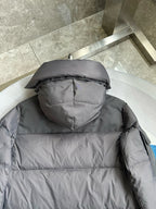 Black and White Parka - Men's