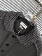 4-Bar Knit Jacket Grey - Men's