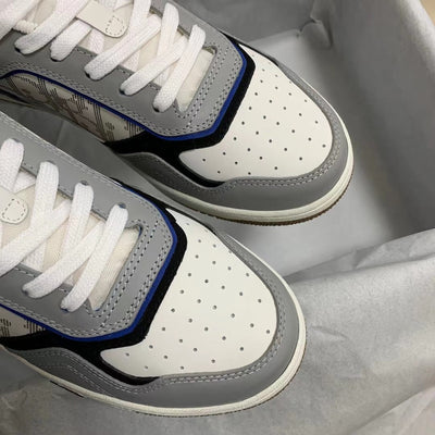 B27 Low Grey and Blue Sneakers