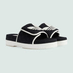 men's slide sandal – inspired by the'80s and'90s, emblematic House’s motifs mix with those of – LUX VERSE Luxury Designer Fashion Outlet