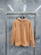 Black Cotton Bold Text Pullover - Men's