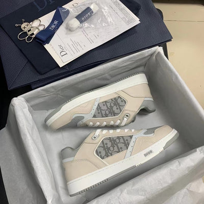B27 Low Grey Oblique Sneakers