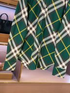 Green Flannel Check Long-Sleeve - Men's