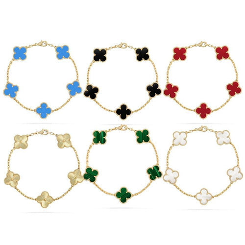 Alhambra Bracelet Full Set – faithful to the first Alhambra® jewel, the Vintage Alhambra pieces stand out for – LUX VERSE Luxury Designer Fashion Outlet